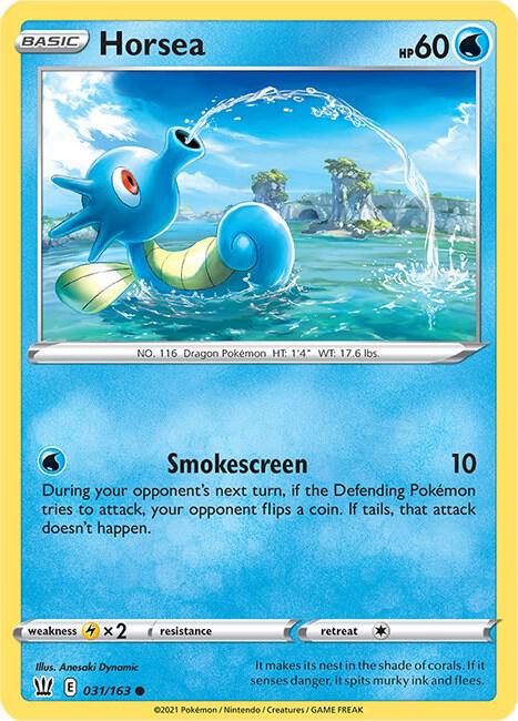 Horsea 031/163 (SWSH05: Battle Styles)  | Good Games Adelaide SA