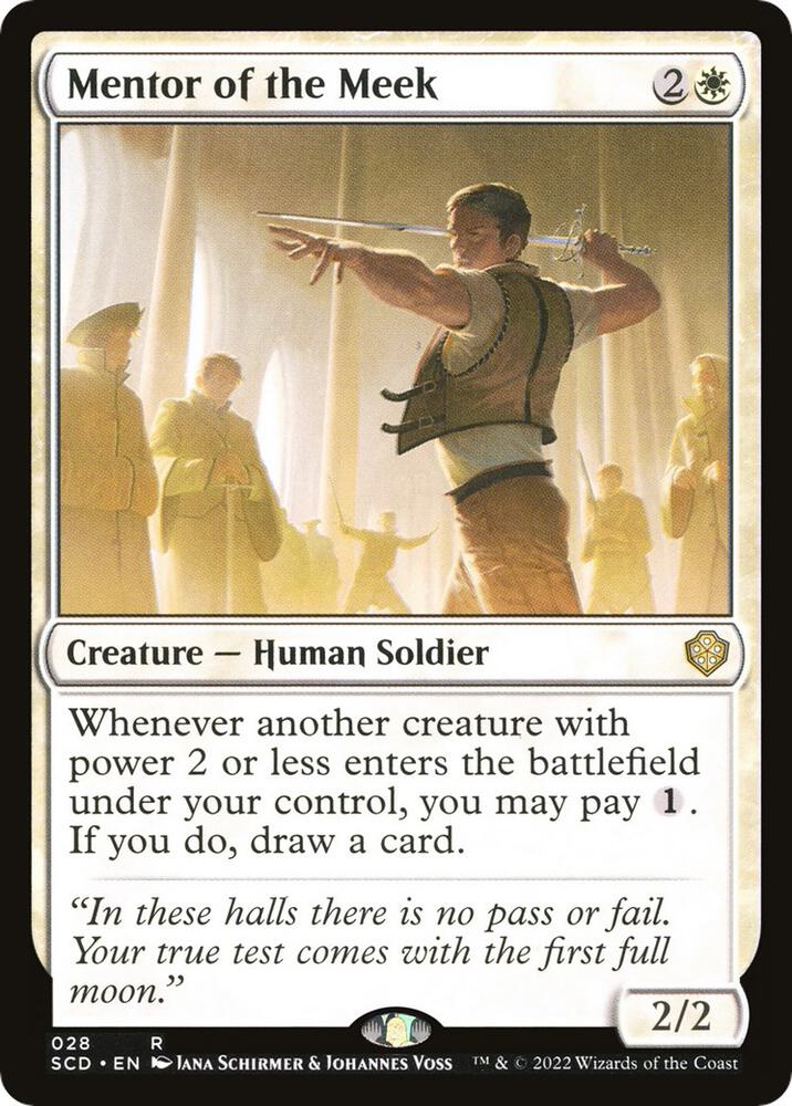 Mentor of the Meek 28 (Starter Commander Decks)  | Good Games Adelaide SA
