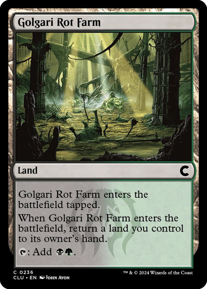 Golgari Rot Farm 236 (Ravnica: Clue Edition)  | Good Games Adelaide SA