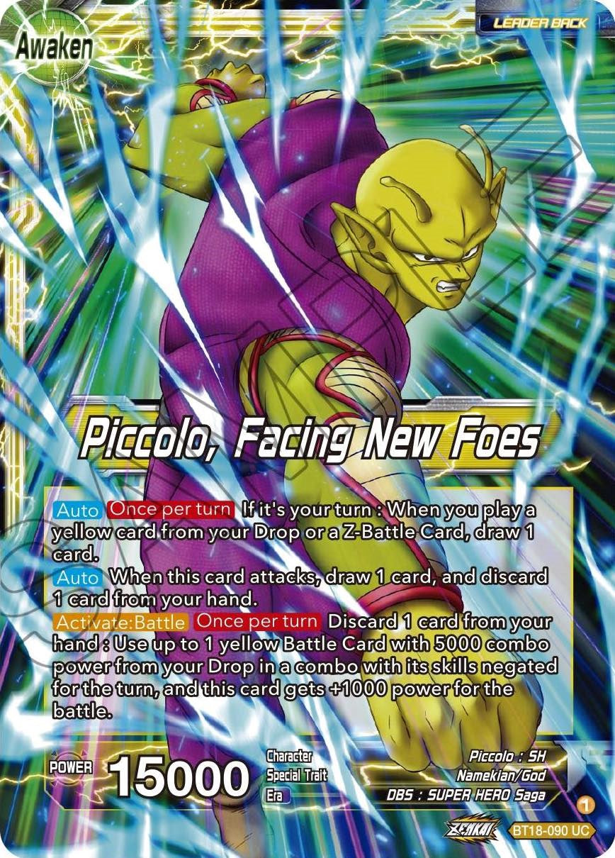 Piccolo // Piccolo, Facing New Foes (BT18-090) [Promotion Cards] | Good Games Adelaide SA