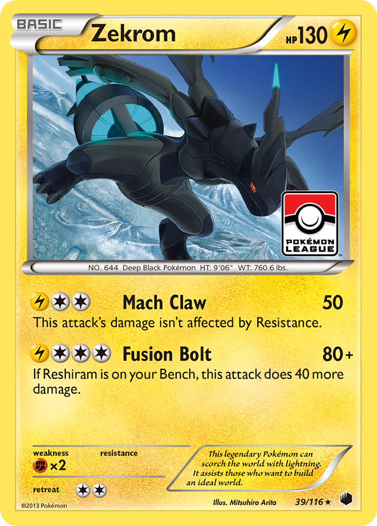 Zekrom (39/116) [Black & White: Plasma Freeze] | Good Games Adelaide SA