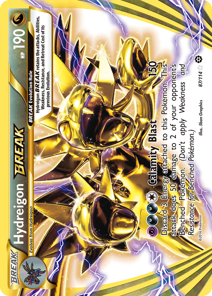 Hydreigon BREAK (87/114) [XY: Steam Siege] | Good Games Adelaide SA