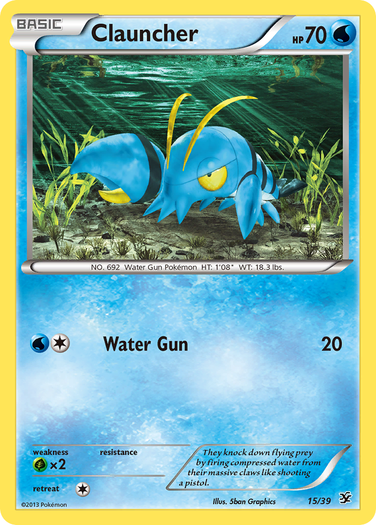 Clauncher (15/39) [XY: Kalos Starter Set] | Good Games Adelaide SA