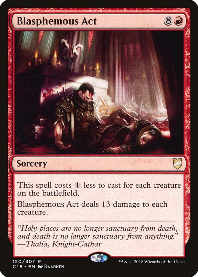 Blasphemous Act 120/307 (Commander 2018)  | Good Games Adelaide SA