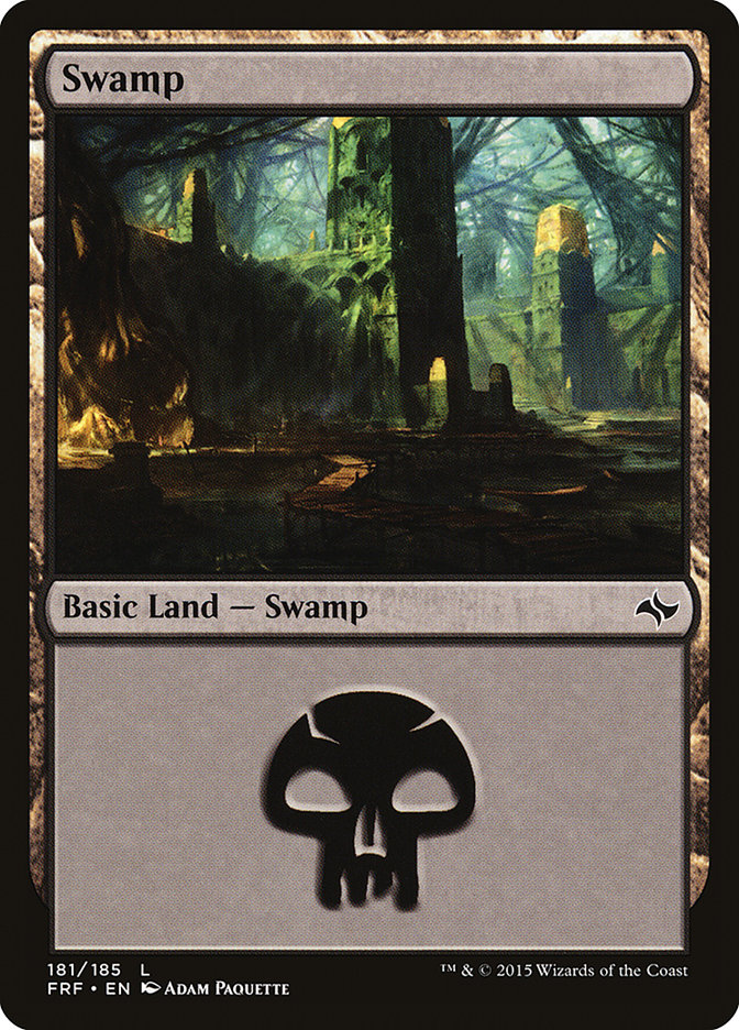 Swamp (181) [Fate Reforged] | Good Games Adelaide SA