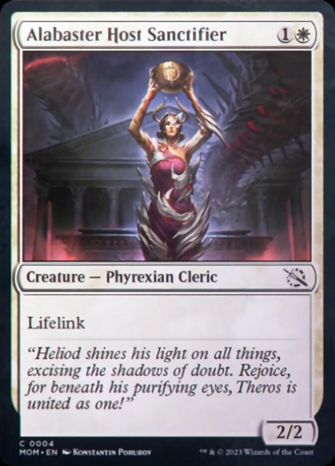 Alabaster Host Sanctifier [March of the Machine] | Good Games Adelaide SA