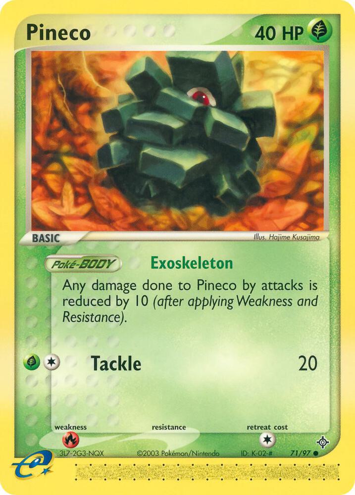 Pineco 71/97 (Dragon)  - Reverse Holofoil | Good Games Adelaide SA