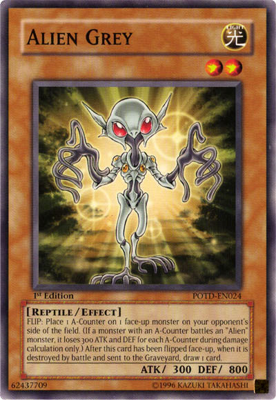 Alien Grey [POTD-EN024] Common | Good Games Adelaide SA