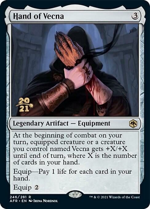 Hand of Vecna 246 (Prerelease Cards)  - Foil | Good Games Adelaide SA