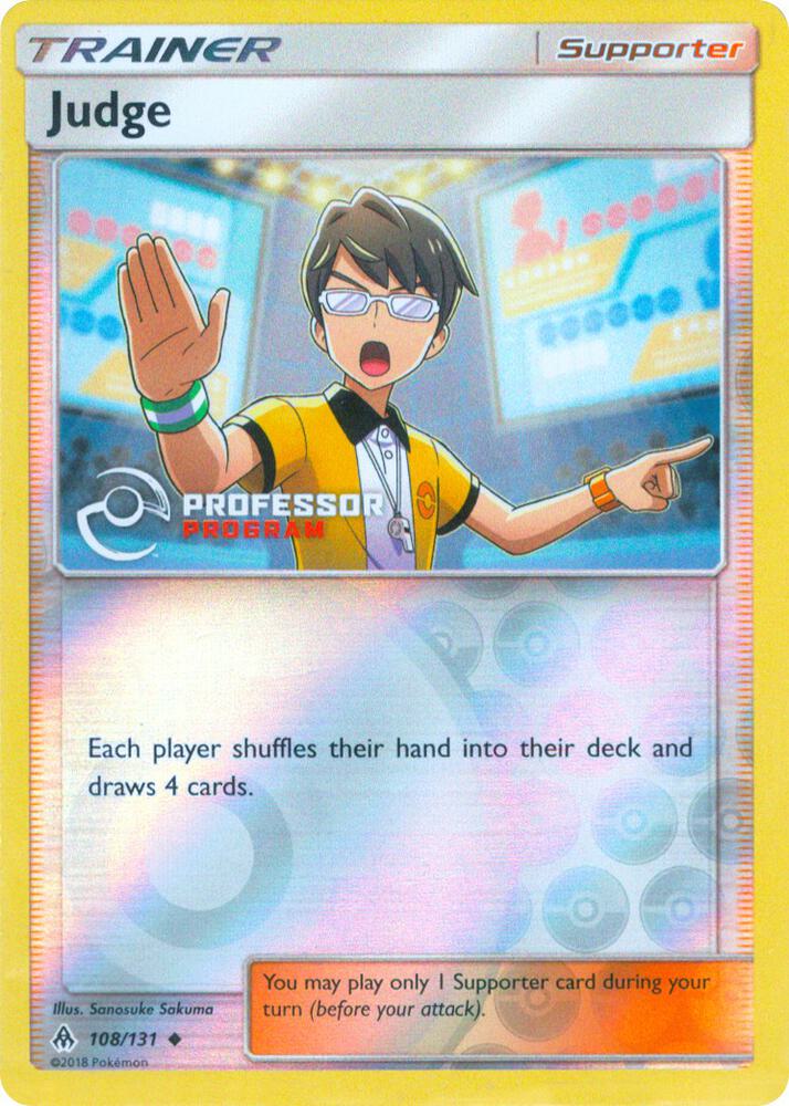 Judge 2019 108/131 (Professor Program Promos)  - Reverse Holofoil | Good Games Adelaide SA