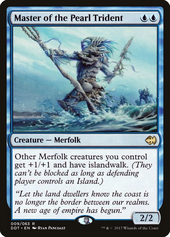 Master of the Pearl Trident 9 (Duel Decks: Merfolk vs. Goblins)  | Good Games Adelaide SA