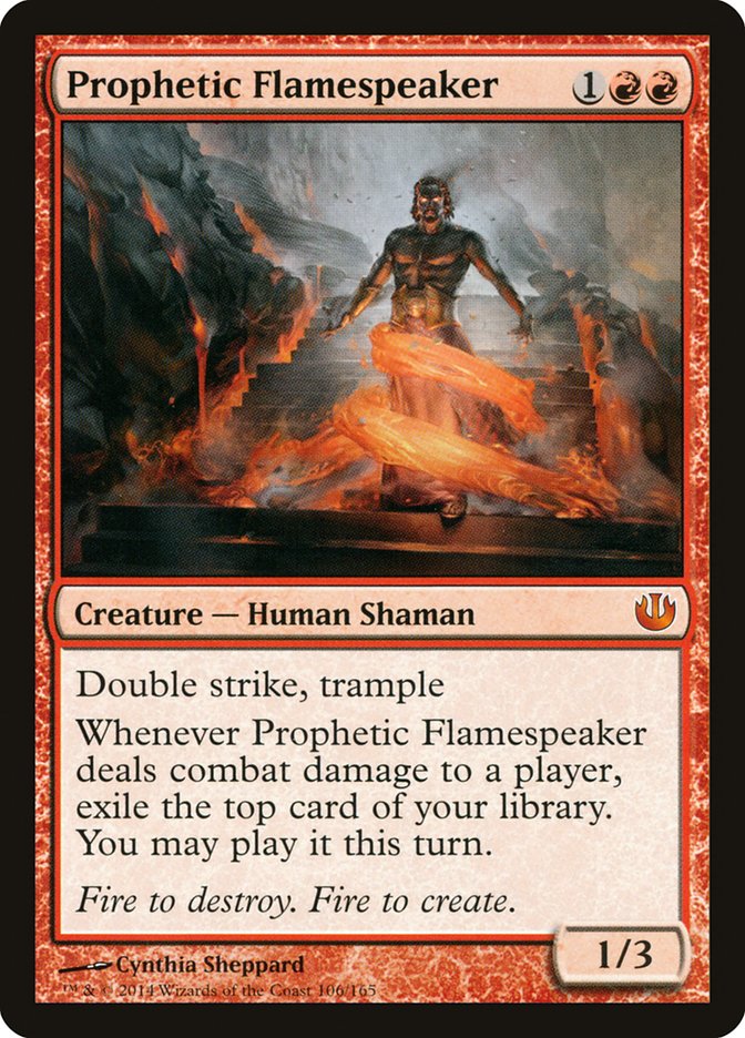 Prophetic Flamespeaker 106 (Journey Into Nyx)  | Good Games Adelaide SA