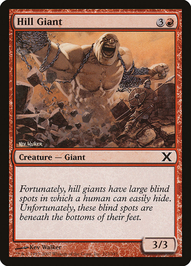 Hill Giant 212 (10th Edition)  - Foil | Good Games Adelaide SA