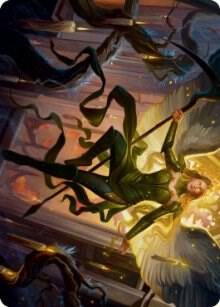 Sigarda Champion of Light Art Card 68 (Art Series: Innistrad: Midnight Hunt)  | Good Games Adelaide SA