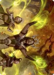Dawnhart Wardens Art Card 57 (Art Series: Innistrad: Midnight Hunt)  | Good Games Adelaide SA