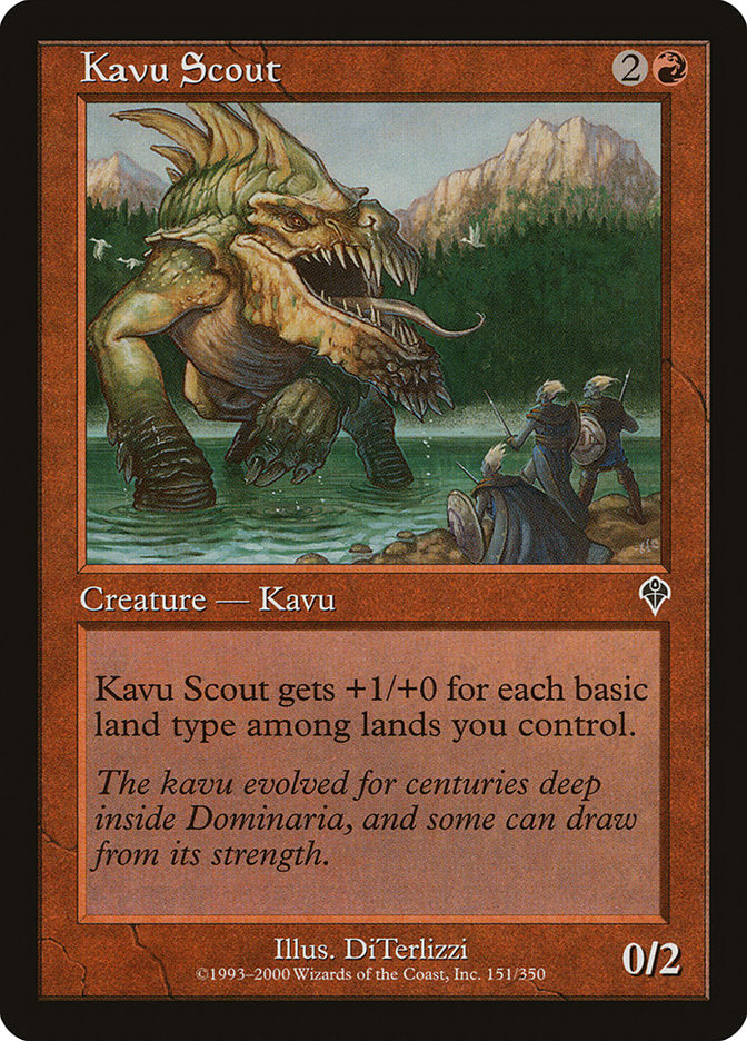 Kavu Scout 151 (Invasion)  | Good Games Adelaide SA