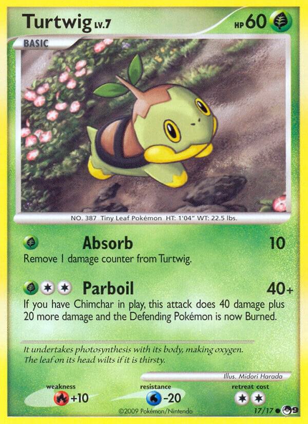 Turtwig 017/017 (POP Series 9)  | Good Games Adelaide SA