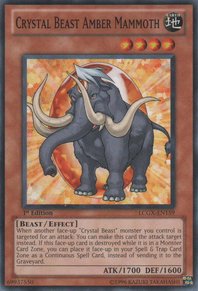 Crystal Beast Amber Mammoth [LCGX-EN159] Common | Good Games Adelaide SA