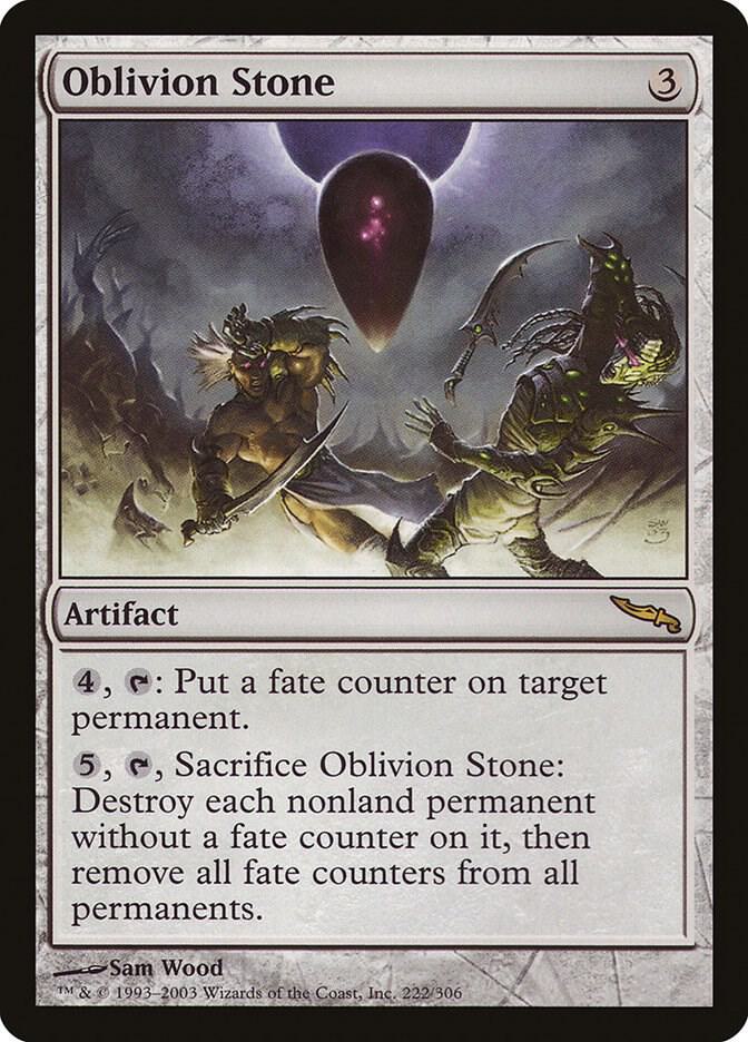 Oblivion Stone 222 (Mirrodin)  - Foil | Good Games Adelaide SA