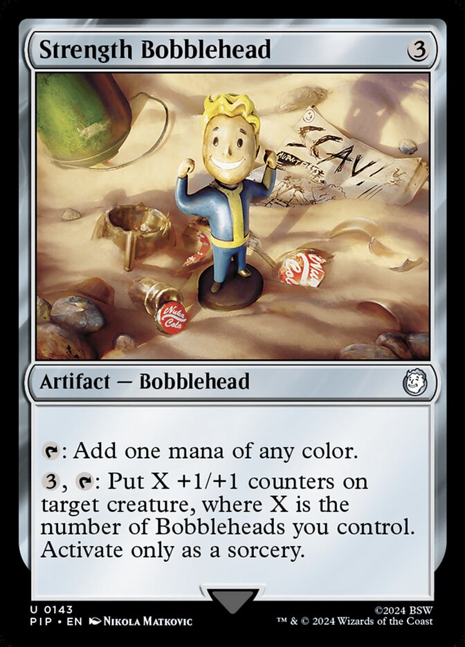 Strength Bobblehead 143 (Universes Beyond: Fallout)  | Good Games Adelaide SA