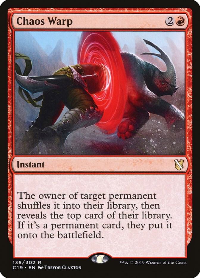 Chaos Warp 136 (Commander 2019)  | Good Games Adelaide SA