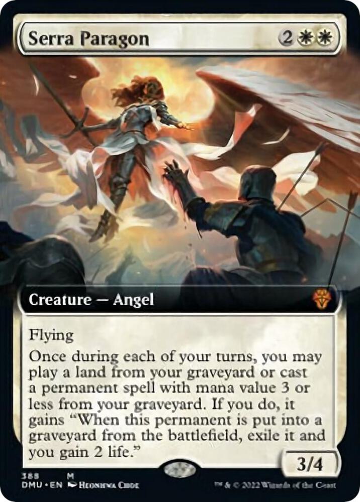Serra Paragon Extended Art 388 (Dominaria United)  | Good Games Adelaide SA