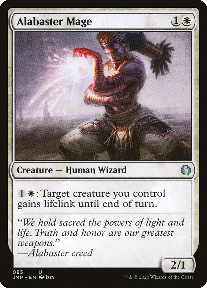 Alabaster Mage [Jumpstart] | Good Games Adelaide SA