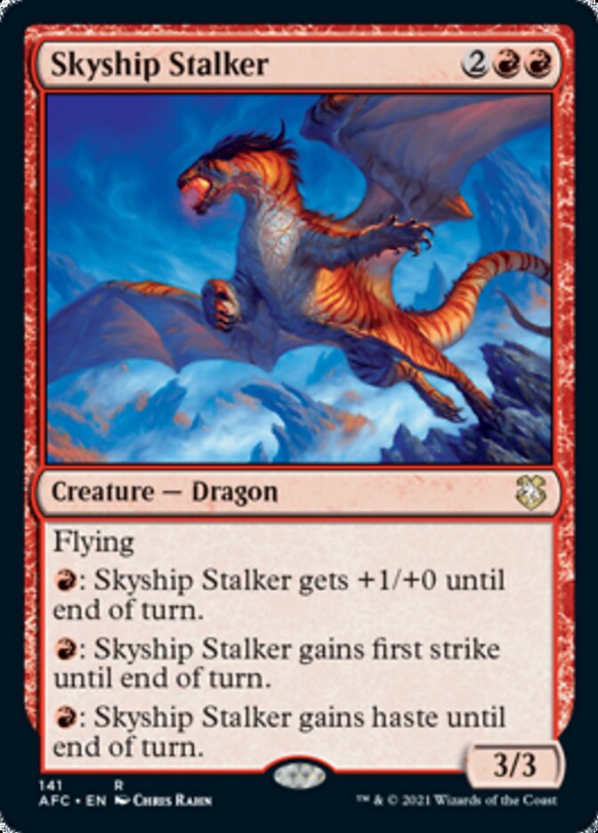 Skyship Stalker [Dungeons & Dragons: Adventures in the Forgotten Realms Commander] | Good Games Adelaide SA