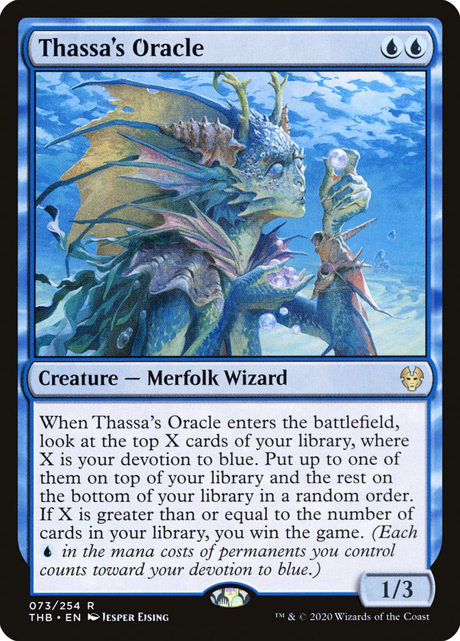 Thassa's Oracle 73 (Theros Beyond Death)  - Foil | Good Games Adelaide SA