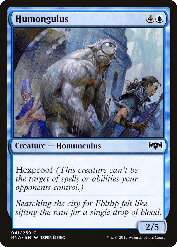 Humongulus 41 (Ravnica Allegiance)  - Foil | Good Games Adelaide SA