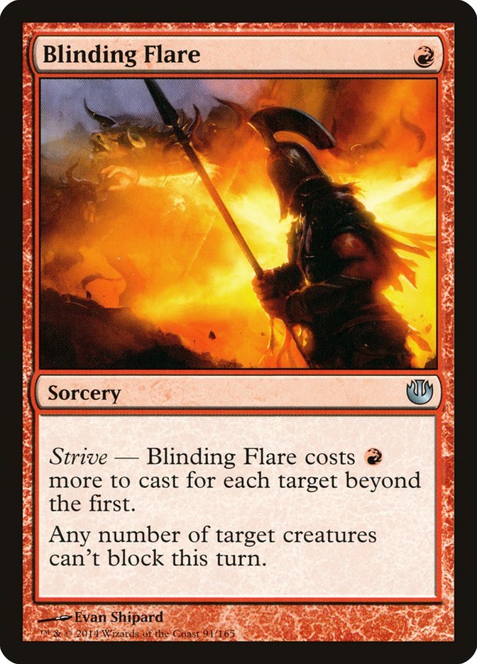Blinding Flare 91 (Journey Into Nyx)  - Foil | Good Games Adelaide SA