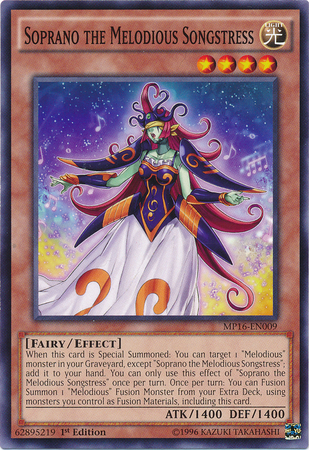 Soprano the Melodious Songstress [MP16-EN009] Common | Good Games Adelaide SA