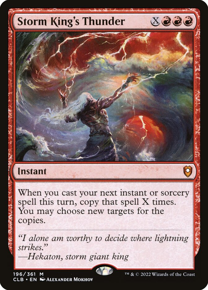 Storm King's Thunder 196 (Commander Legends: Battle for Baldur's Gate)  - Foil | Good Games Adelaide SA
