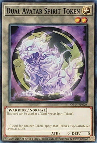 Dual Avatar Spirit Token [OP14-EN026] Super Rare | Good Games Adelaide SA