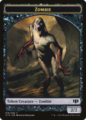 Demon (012/036) // Zombie (016/036) Double-sided Token [Commander 2014 Tokens] | Good Games Adelaide SA
