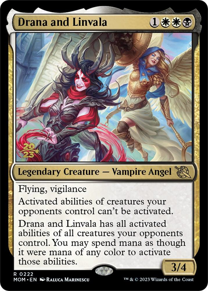 Drana and Linvala 222 (Prerelease Cards)  - Foil | Good Games Adelaide SA