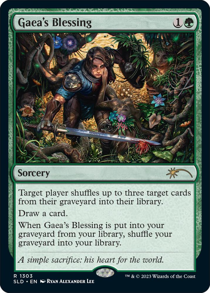 Gaeas Blessing 1303 (Secret Lair Drop Series)  - Foil | Good Games Adelaide SA