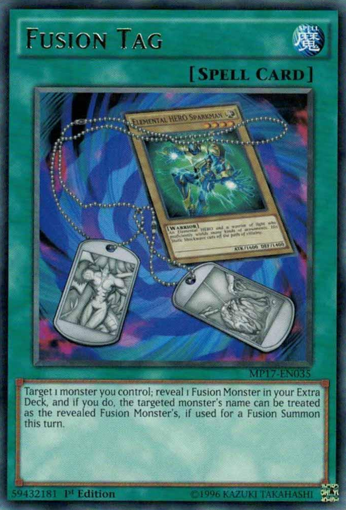 Fusion Tag [MP17-EN035] Rare | Good Games Adelaide SA