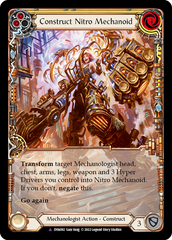 Construct Nitro Mechanoid // Nitro Mechanoid (Marvel) [DYN092] (Dynasty)  Cold Foil | Good Games Adelaide SA