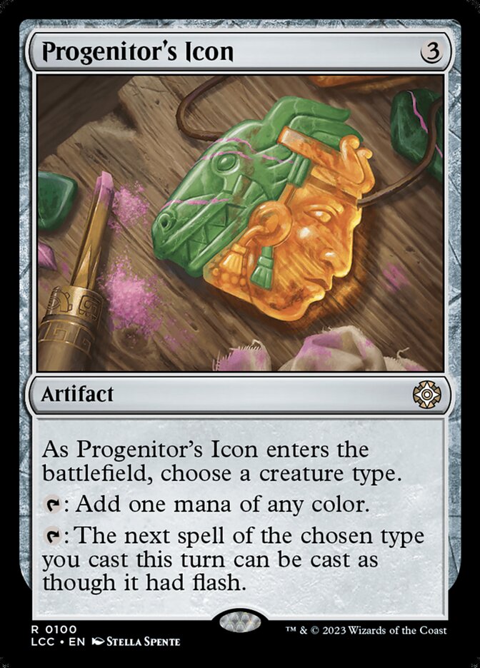Progenitor's Icon 100 (Commander: The Lost Caverns of Ixalan)  | Good Games Adelaide SA