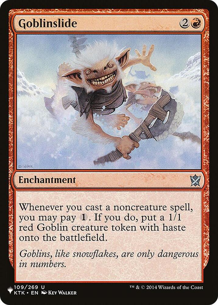 Goblinslide 109/269 (The List Reprints)  | Good Games Adelaide SA