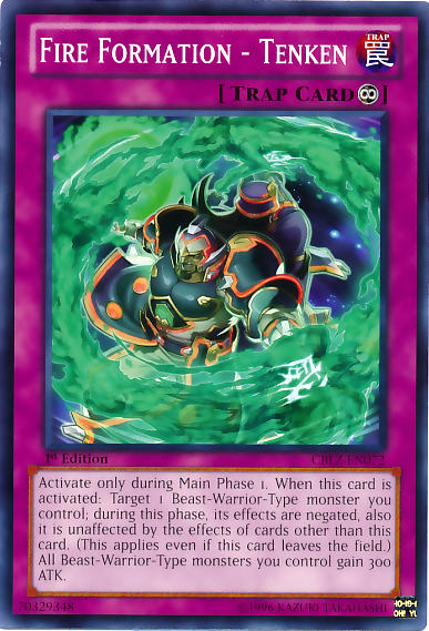 Fire Formation - Tenken [CBLZ-EN072] Common | Good Games Adelaide SA