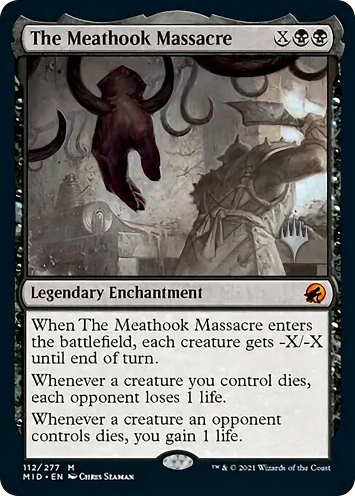 The Meathook Massacre 112 (Promo Pack: Innistrad: Midnight Hunt)  - Foil | Good Games Adelaide SA