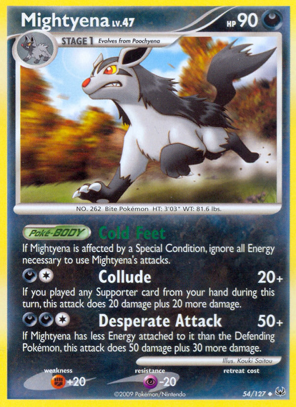 Mightyena (54/127) [Platinum: Base Set] | Good Games Adelaide SA