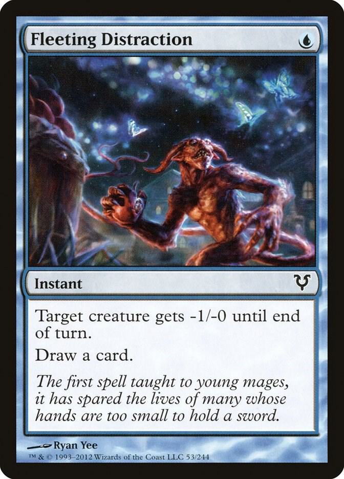 Fleeting Distraction 53 (Avacyn Restored)  - Foil | Good Games Adelaide SA