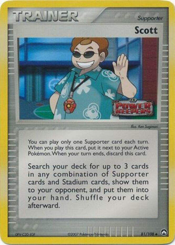 Scott (81/108) (Stamped) [EX: Power Keepers] | Good Games Adelaide SA