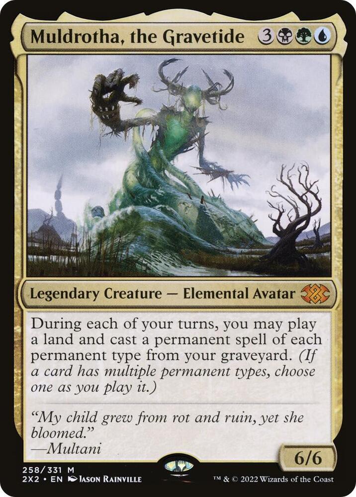 Muldrotha the Gravetide 258 (Double Masters 2022)  | Good Games Adelaide SA