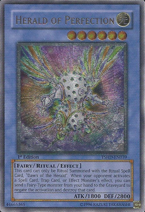 Herald of Perfection [TSHD-EN039] Ultimate Rare | Good Games Adelaide SA