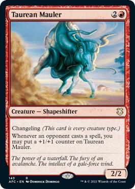 Taurean Mauler 143 (Commander: Adventures in the Forgotten Realms)  | Good Games Adelaide SA