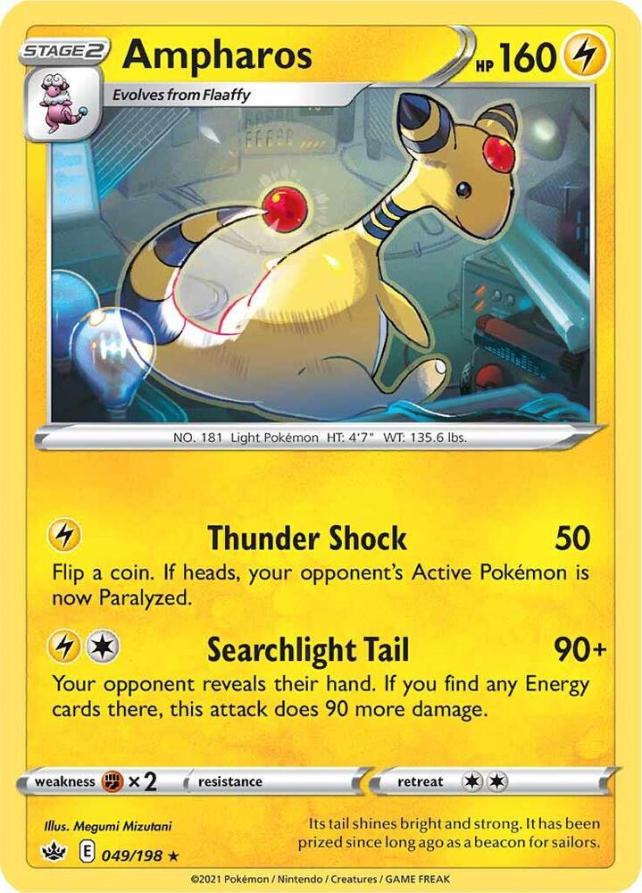 Ampharos 049/198 (SWSH06: Chilling Reign)  | Good Games Adelaide SA